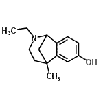 CAS#: 714907-81-0， 9-Ethyl-1-methyl-9-azatricyclo[6.3.1.0<sup>2,7</sup>]dodeca-2,4,6-trien-4-ol