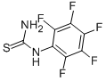 structure of CAS# 715-60-6, N-(2,3,4,5,6-Pentafluorophenyl)-Thiourea;1-(5-Pentafluorophenyl-Thiophen-2-Yl)-Ethanone;N-(Pentafluorophenyl)Thiourea 97%;N-(Pentafluorophenyl)Thiourea97%