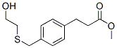 CAS#: 7150-98-3， Methyl 3-[4-(2-Hydroxyethylsulfanylmethyl)Phenyl]Propanoate