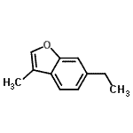 CAS#: 71507-43-2， 6-Ethyl-3-methyl-1-benzofuran