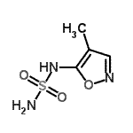 CAS#: 71565-71-4， N-(4-Methyl-1,2-oxazol-5-yl)sulfuric diamide
