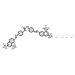 CAS#: 71598-15-7， Tetrasodium 7,7'-[carbonylbis(imino-4,1-phenylene-2,1-diazenediyl)]di(1,3-naphthalenedisulfonate)