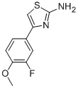 CAS#: 716-75-6， 4-(3-Fluoro-4-Methoxyphenyl)-2-Thiazolamine