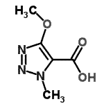 CAS#: 716362-00-4， 4-Methoxy-1-methyl-1H-1,2,3-triazole-5-carboxylic acid