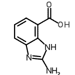 CAS#: 716362-36-6， 2-Amino-1H-benzimidazole-4-carboxylic acid