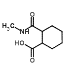 CAS#: 716362-44-6， 2-(Methylcarbamoyl)cyclohexanecarboxylic acid