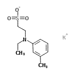 CAS#: 71673-17-1， Potassium 2-[ethyl(3-methylphenyl)amino]ethanesulfonate