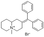 CAS#: 71731-46-9， trans-Octahydro-2-(Diphenylmethylene)-5-Methyl-2H-Quinolizinium Bromide