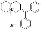 CAS#: 71731-56-1， trans-3-(Diphenylmethylene)octahydro-5-methyl-2H-quinolizinium bromide