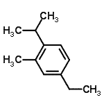 CAS#: 71745-53-4， 4-Ethyl-1-isopropyl-2-methylbenzene