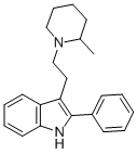 CAS#: 71765-63-4， 3-(2-(2-Methyl-1-Piperidinyl)Ethyl)-2-Phenyl-1H-Indole