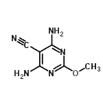 CAS#: 717837-62-2， 4,6-Diamino-2-methoxy-5-pyrimidinecarbonitrile