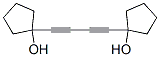 结构式 CAS# 7179-09-1, 1,4-二(1-羟基环戊基)-1,3-丁二炔