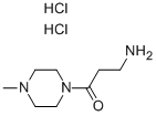 CAS#: 717904-35-3， 3-Amino-1-(4-Methyl-Piperazin-1-Yl)-1-Propanone dihydrochloride