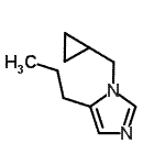 CAS 登录号：717908-70-8， 1-(环丙基甲基)-5-丙基-1H-咪唑