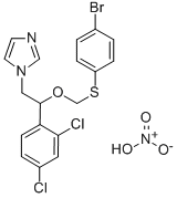 CAS#: 71821-15-3， 1-(2-(((4-Bromophenyl)Thio)Methoxy)-2-(2,4-Dichlorophenyl)Ethyl)-1H-Imidazole Nitrate