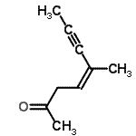 CAS 登录号：71870-56-9， (4Z)-5-甲基-4-辛烯-6-炔-2-酮