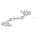 CAS#: 71873-45-5， Disodium 4,4'-[(1,4-dioxo-2-butene-1,4-diyl)bis(imino-4,1-phenyleneimino)]bis(1-amino-9,10-dioxo-9,10-dihydro-2-anthracenesulfonate)
