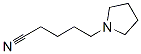 structure of CAS# 71888-57-8, Pyrrolidine-1-Valeronitrile;5-1-Pyrrolidinylpentanenitrile;5-Pyrrolidin-1-Ylvaleronitrile