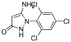 CAS#: 71965-08-7， 5-Amino-1,2-Dihydro-1-(2,4,6-Trichlorophenyl)-3H-Pyrazol-3-One