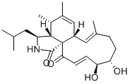 结构式 CAS# 71968-02-0, Aspochalasin D