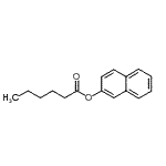 CAS 登录号：71974-08-8， 2-萘基己酸酯