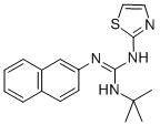 CAS#: 72041-76-0， 2-Tert-Butyl-1-Naphthalen-2-Yl-3-(1,3-Thiazol-2-Yl)Guanidine