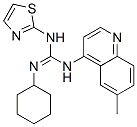 CAS#: 72042-11-6， 2-Cyclohexyl-1-(6-Methylquinolin-4-Yl)-3-(1,3-Thiazol-2-Yl)Guanidine
