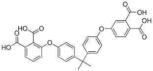 CAS#: 72066-79-6， 3-[4-[1-[4-(3,4-Dicarboxyphenoxy)Phenyl]-1-Methylethyl]Phenoxy]-1,2-Benzenedicarboxylicacid