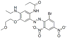 CAS#: 72066-87-6， N-[2-[(2-Bromo-4,6-Dinitrophenyl)Azo]-5-(Ethylamino)-4-(2-Methoxyethoxy)Phenyl]Propanamide