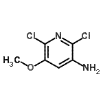 CAS#: 720666-44-4， 2,6-Dichloro-5-methoxy-3-pyridinamine