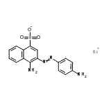 CAS#: 72102-78-4， Sodium 4-amino-3-[(4-aminophenyl)diazenyl]-1-naphthalenesulfonate