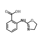 CAS 登录号：72115-36-7， 2-(4,5-二氢-1,3-恶唑-2-基氨基)苯甲酸