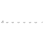 structure of CAS# 72121-43-8, Hydrogen hexafluoroantimonate(1-) hydrate (1:1:6);Hexafluoroantimonic acid;Hexafluoroantimonic acid hexahydrate;Hexafluoroantimonic acid hexahydrate 98%