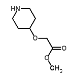 CAS 登录号：721391-32-8， 甲基2-(4-哌啶基氧基)乙酸酯