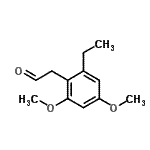 CAS#: 721434-45-3， (2-Ethyl-4,6-dimethoxyphenyl)acetaldehyde