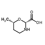 CAS#: 721447-94-5， (2R,6S)-6-Methyl-1,3-oxazinane-2-carboxylic acid