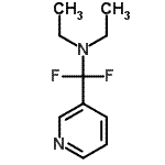 CAS#: 721451-43-0， N-[Difluoro(3-pyridinyl)methyl]-N-ethylethanamine