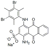CAS#: 72152-61-5， Sodium 1-Amino-4-[(3,5-Dibromo-2,4,6-Trimethylphenyl)Amino]-9,10-Dioxoanthracene-2-Sulfonate
