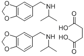 CAS#: 72156-42-4， N-(1,3-Benzodioxol-5-Ylmethyl)Propan-2-Amine, N-(1,3-Benzodioxol-5-Ylmethyl)Propan-2-Amine, Butanedioic Acid