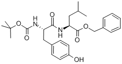 CAS#: 72210-21-0， N-[(1,1-Dimethylethoxy)Carbonyl]-L-Tyrosyl-L-Leucine Phenylmethyl Ester