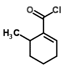 CAS#: 72233-49-9， 6-Methyl-1-cyclohexene-1-carbonyl chloride