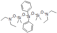 CAS#: 72236-42-1， N,N'-[(1,1,5,5-Tetramethyl-3,3-Diphenyl-1,5-Pentanetrisiloxanediyl)Bis(Oxy)]Bis[N-Ethylethanamine]