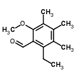 CAS#: 722494-80-6， 2-Ethyl-6-methoxy-3,4,5-trimethylbenzaldehyde