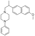 CAS#: 72278-73-0， 1-[2-(6-Methoxynaphthalen-2-Yl)Propyl]-4-Phenylpiperazine