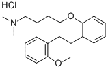 CAS#: 72279-03-9， 4-[2-[2-(2-Methoxyphenyl)Ethyl]Phenoxy]-N,N-Dimethylbutan-1-Amine Hydrochloride