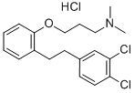 CAS#: 72284-48-1， 3-[2-[2-(3,4-Dichlorophenyl)Ethyl]Phenoxy]-N,N-Dimethylpropan-1-Amine Hydrochloride