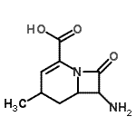 CAS#: 72292-29-6， 7-Amino-4-methyl-8-oxo-1-azabicyclo[4.2.0]oct-2-ene-2-carboxylic acid