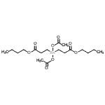 CAS#: 72305-84-1， Dibutyl 3,3'-(diacetoxystannanediyl)dipropanoate