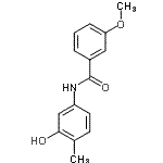 CAS#: 723261-30-1， N-(3-Hydroxy-4-methylphenyl)-3-methoxybenzamide